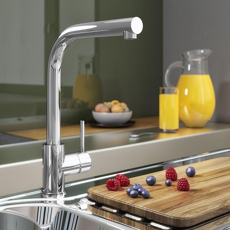 Aquarius Kitchen Tap Chrome Aquarius TrueCook - Series 3 - Single Lever Kitchen Mixer Tap