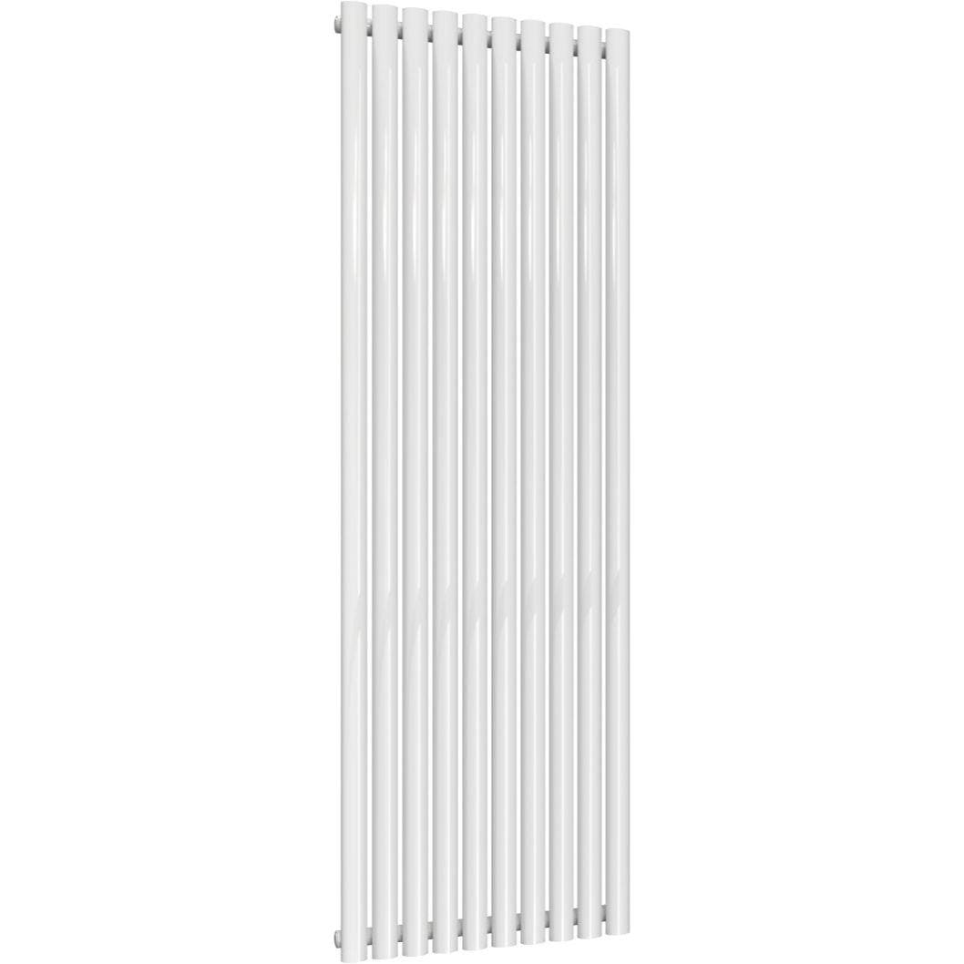 Aquarius Bathrooms Column Radiator Aquarius Athens Single Vertical Column Radiator in White
