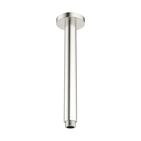 Crosswater Fixed Shower Arm Brushed Stainless Steel Effect Crosswater MPRO 200mm Ceiling Shower Arm