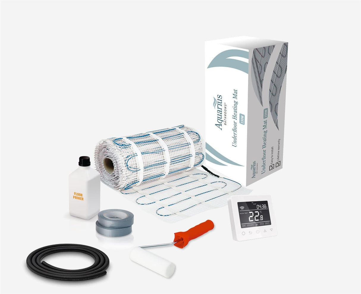 Aquarius Underfloor Heating Aquarius Underfloor Electric Heating Kit - 100 Watts