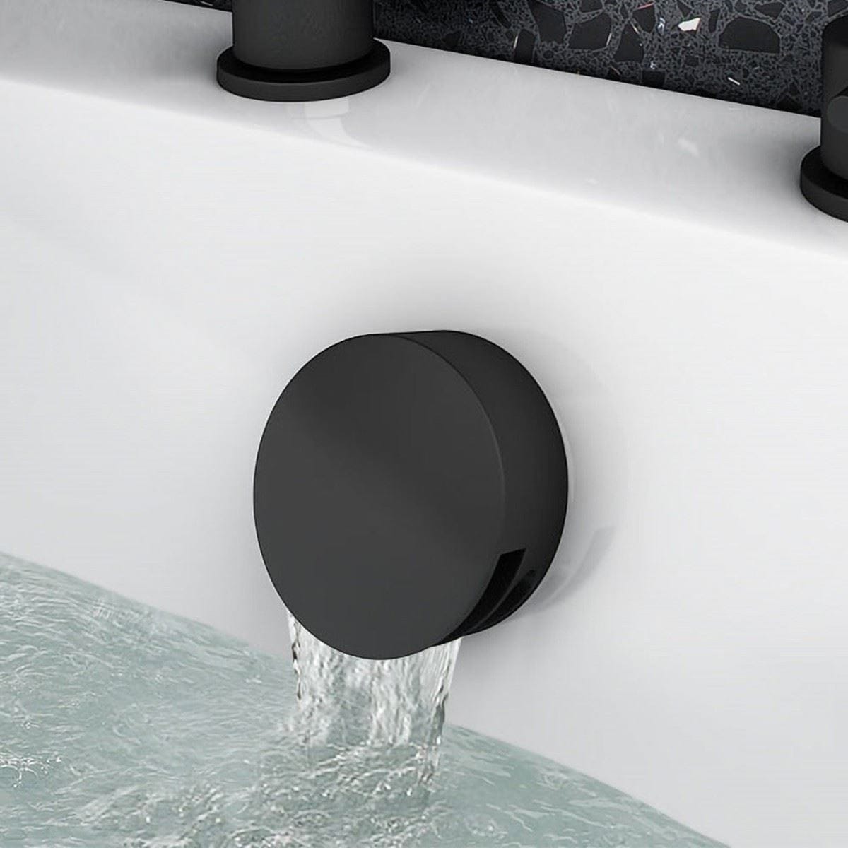 Aquarius Bathrooms Concealed Shower Set Aquarius RainLux Round 2 Outlet Overflow Filler Shower Bundle