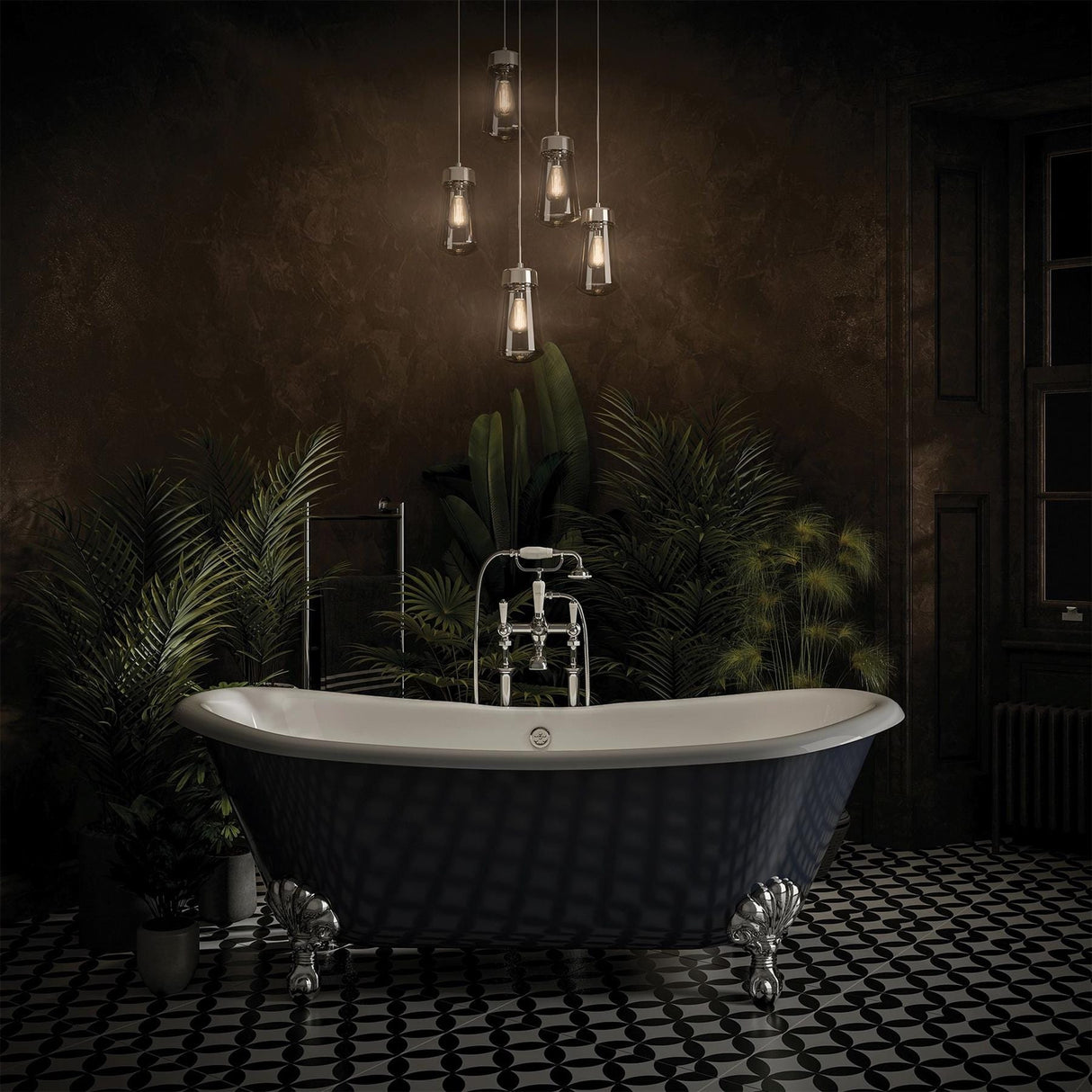 UK Bathroom Store Bathroom Lighting HiB Summit Pendant Light