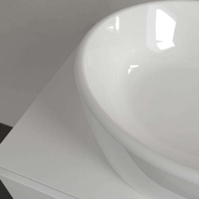 Villeroy & Boch Countertop Basin Villeroy & Boch Architectura Oval 600mm Countertop Basin (with Overflow) in Alpin White