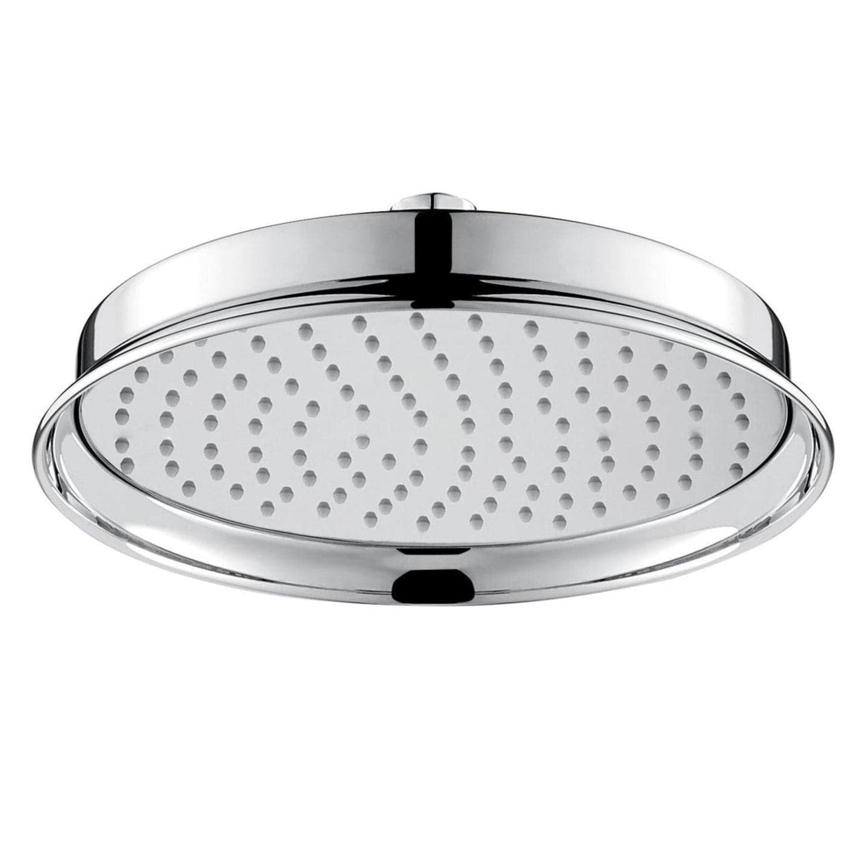 Flova Fixed Shower Head Diamond Chrome Flova Liberty Brass Fixed Rain Shower Head - 225mm