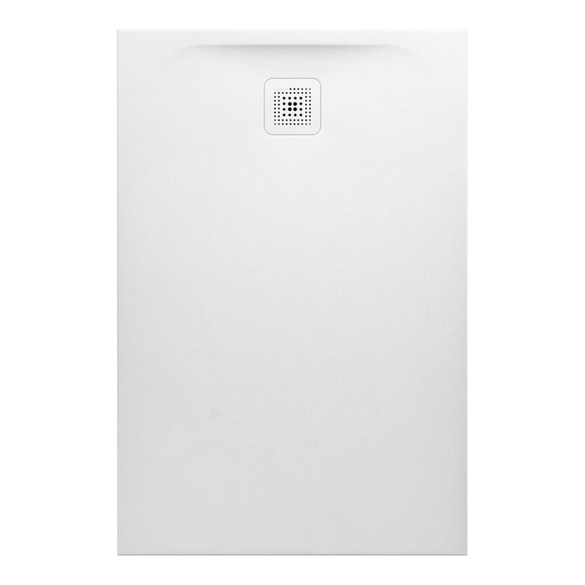 Laufen 1200 x 800mm / Drain on Short Side Laufen Marbond PRO Rectangular Tray with Waste in White
