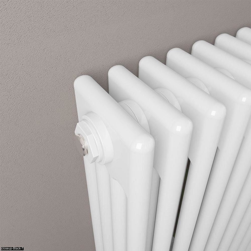 Eastbrook Rivassa Traditional 4 Column Radiator in Gloss White