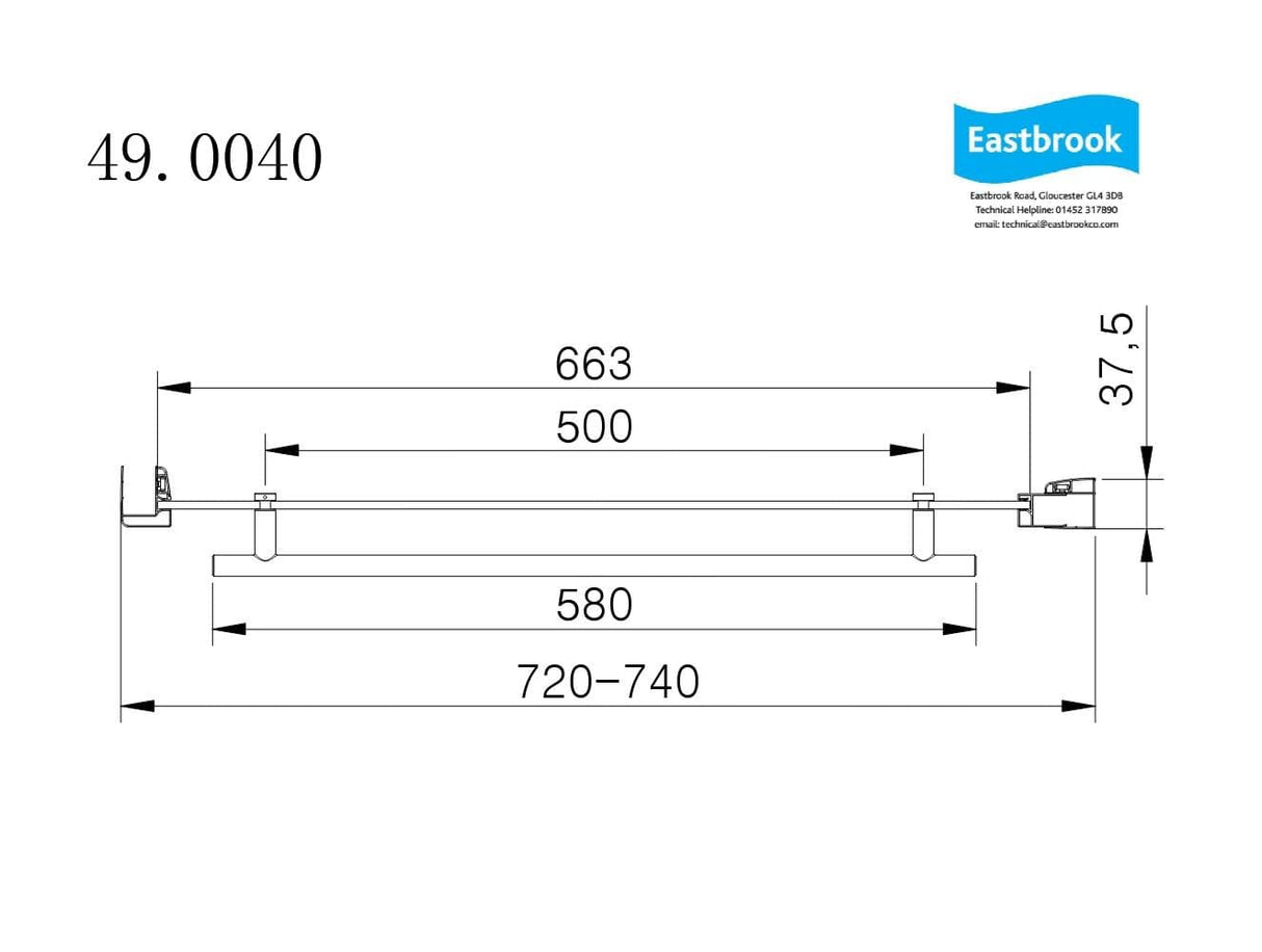 Eastbrook Side Panel Eastbrook Vantage 2000 Side Panel