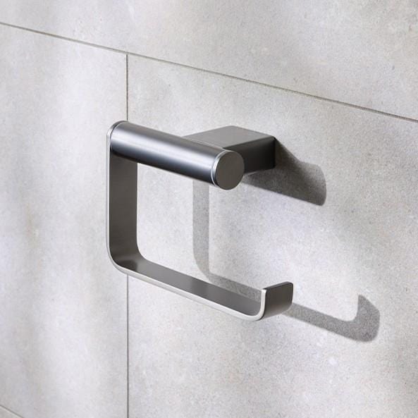Miller Towel Rails and Rings Gun Metal Miller Miami Towel Ring