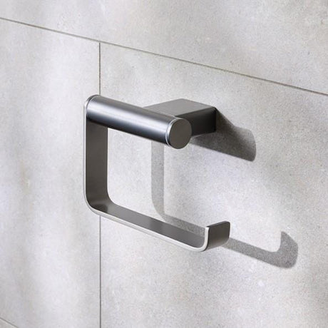 Miller Towel Rails and Rings Gun Metal Miller Miami Towel Ring