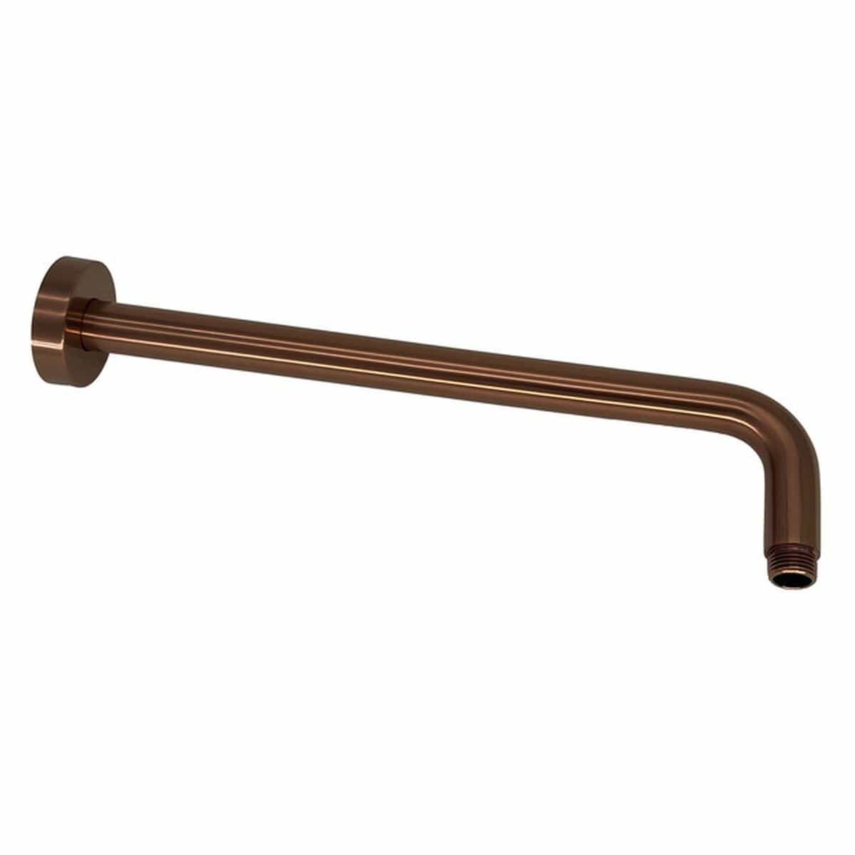 TED Fixed Shower Arm Brushed Bronze TED Universal 350mm Shower Wall Arm