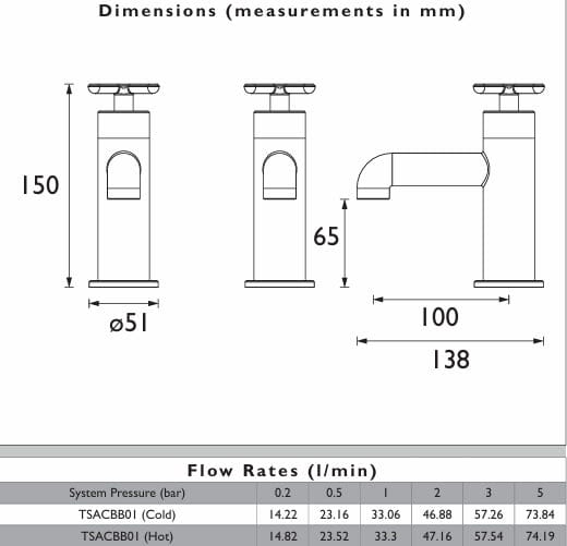 Heritage Pillar Bath Tap Heritage Salcombe Bath Pillar Taps (Pair)