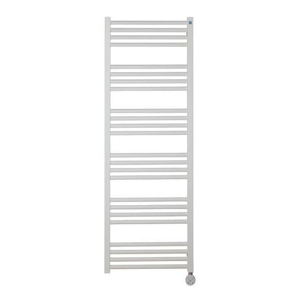 Crosswater Ladder Rail 1380 x 480mm / Electric Only Crosswater MPRO Designer Vertical Towel Radiator in Matt White