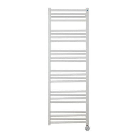 Crosswater Ladder Rail 1380 x 480mm / Electric Only Crosswater MPRO Designer Vertical Towel Radiator in Matt White
