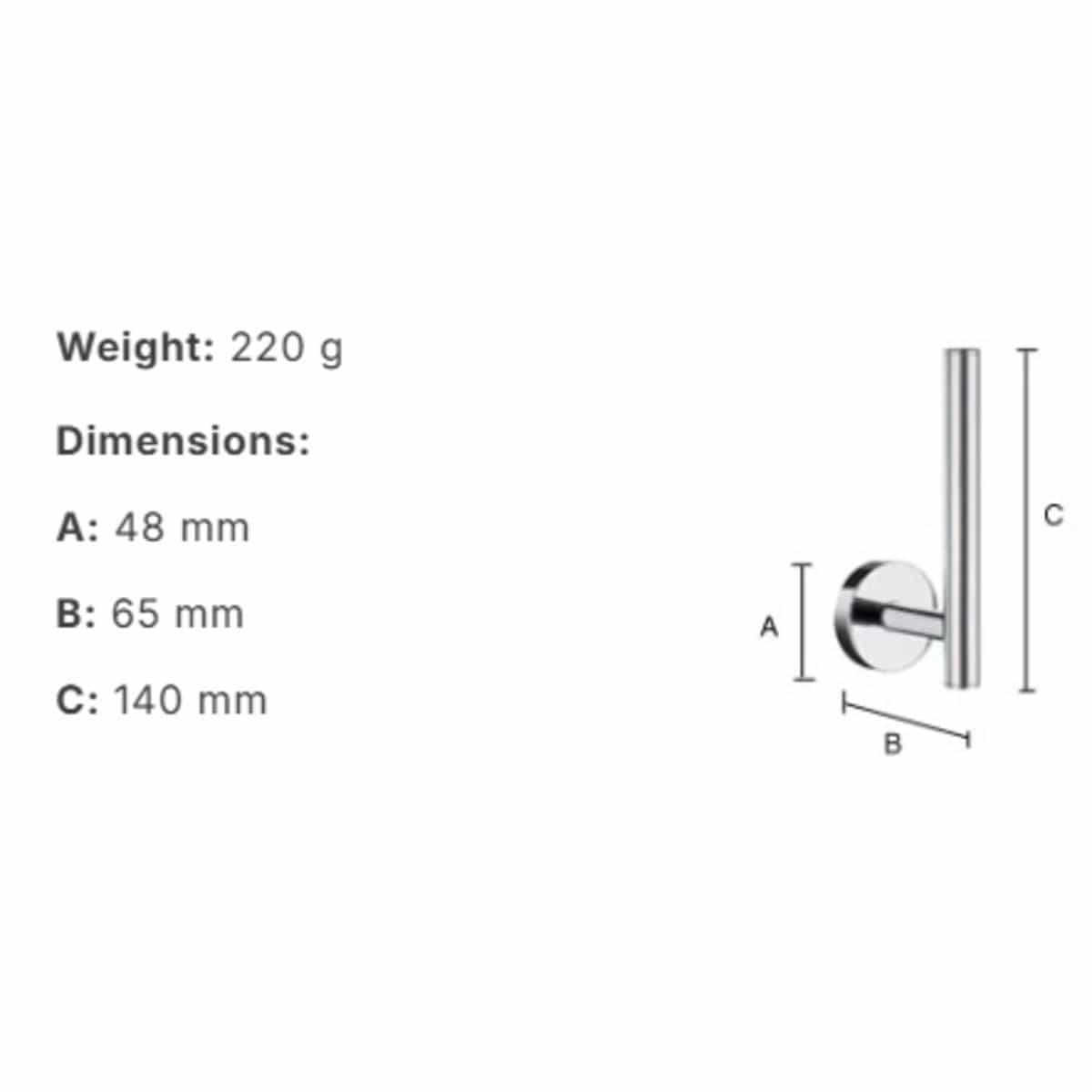 Smedbo Toilet Roll Holder Smedbo Home Spare Toilet Roll Holder