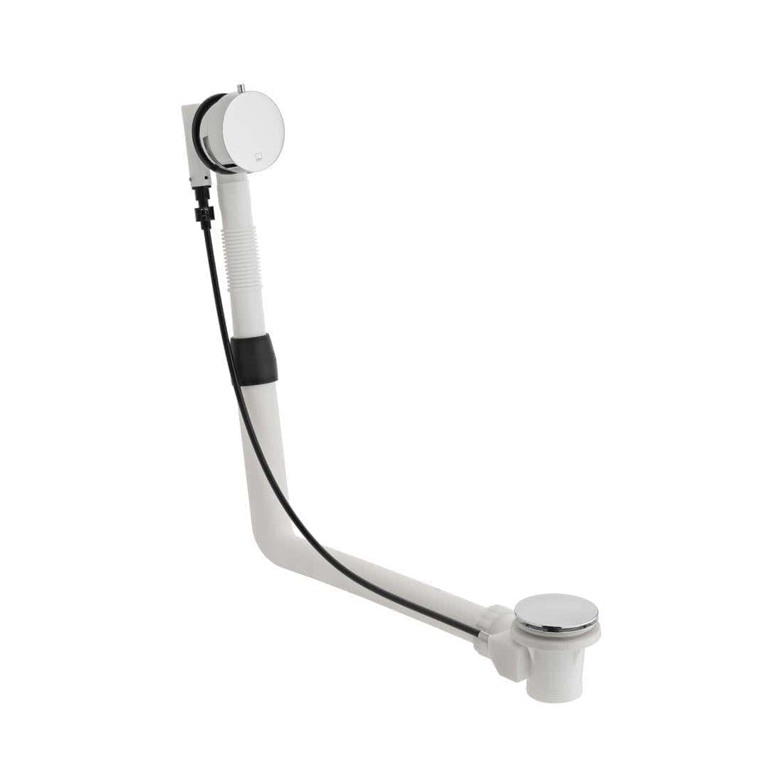 VADO Bath Waste Vado Pop Up Bath Waste And Overflow - Chrome - WG-71552A-CP