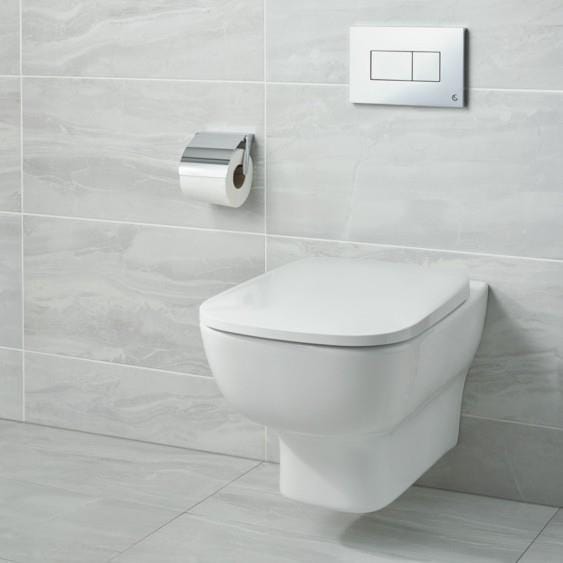 Ideal Standard Toilet Seat Ideal Standard Studio Echo Soft Close, Quick Release Wrapover Toilet Seat