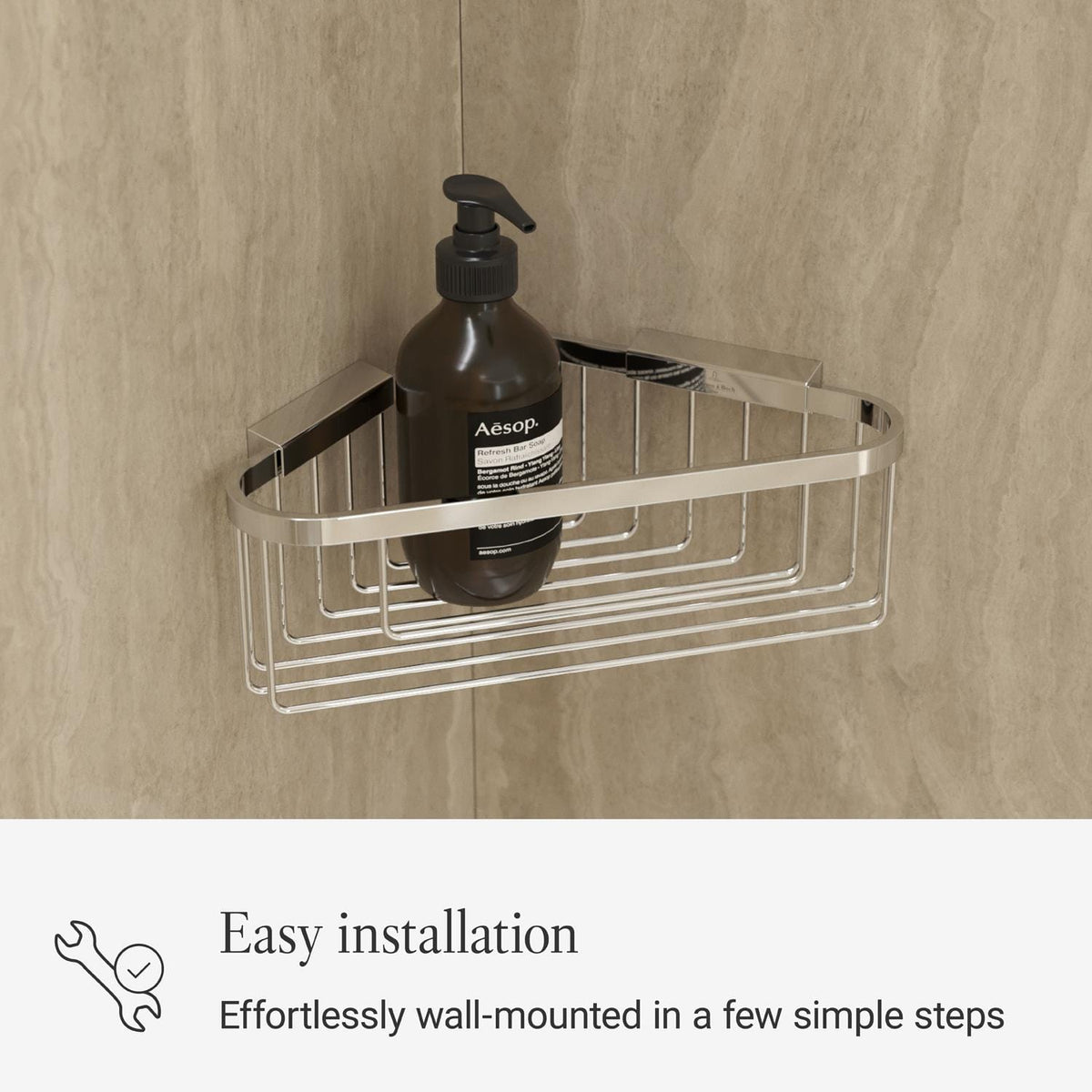 Villeroy & Boch Basket Villeroy & Boch Elements - Tender Corner Wire Shower Basket