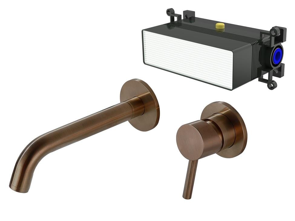 Aqaurius Wall Mounted Basin Tap Aquarius RF-Series EZ-BOX Wall Mounted Basin Mixer Tap