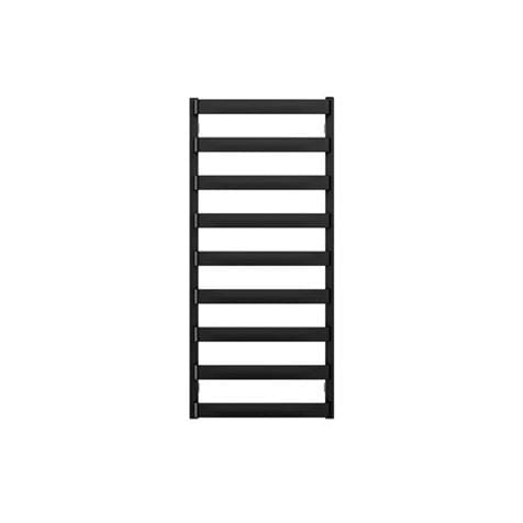 Crosswater Designer Towel Radiator 1150 x 500 / Central Heating Crosswater Air Designer Towel Radiator in Metallic Black