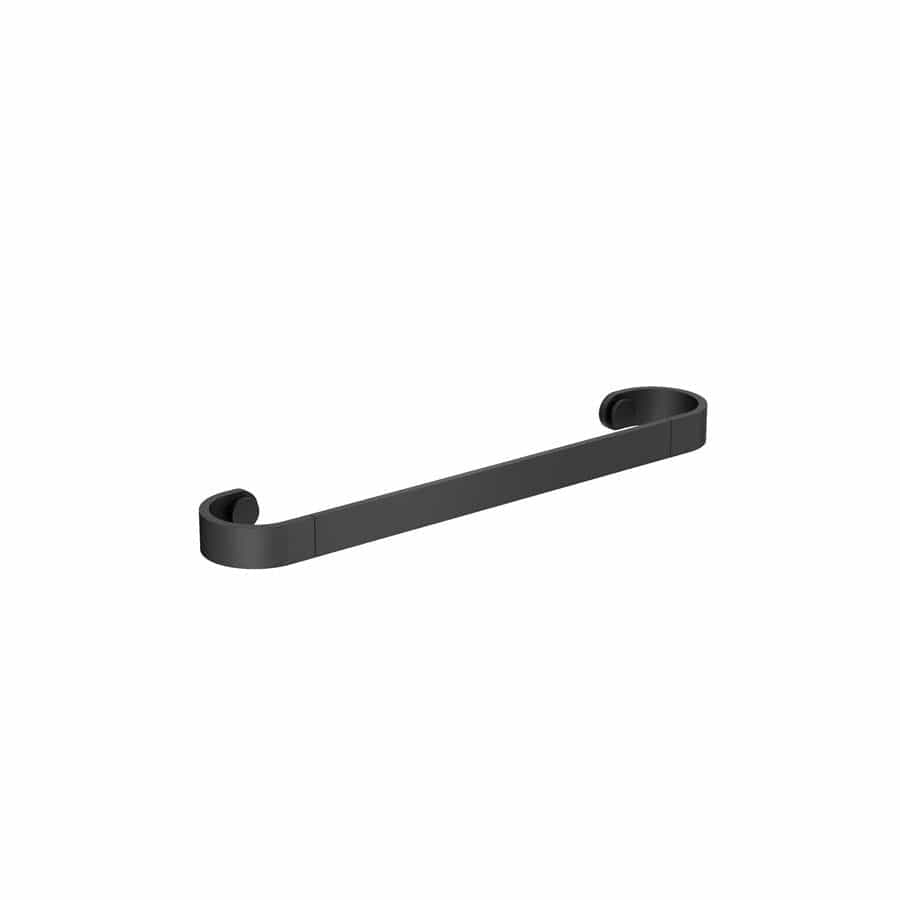 Crosswater Towel Rails and Rings Matt Black / 450mm Crosswater Velo Towel Rail