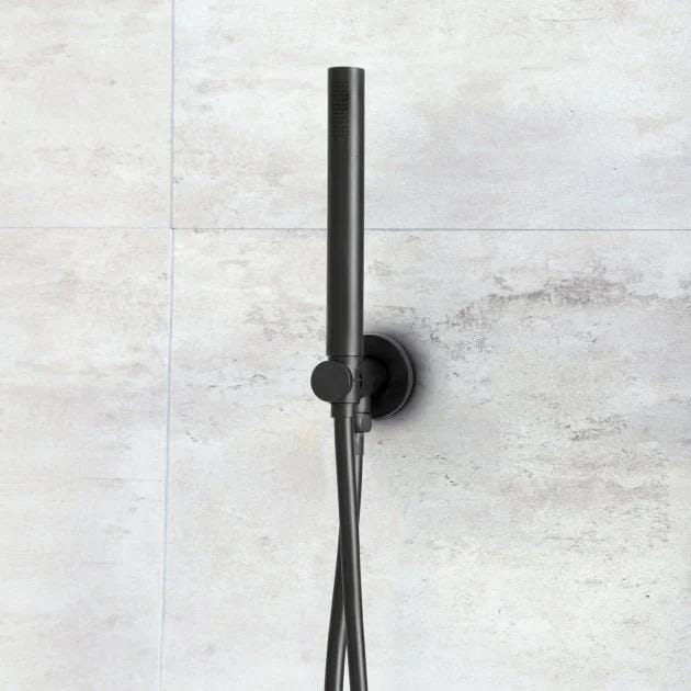 JTP Concealed Shower Set JTP VOS Thermostatic Concealed Dual Outlet, 2 Handle Shower Kit with 200mm Showerhead and Handset