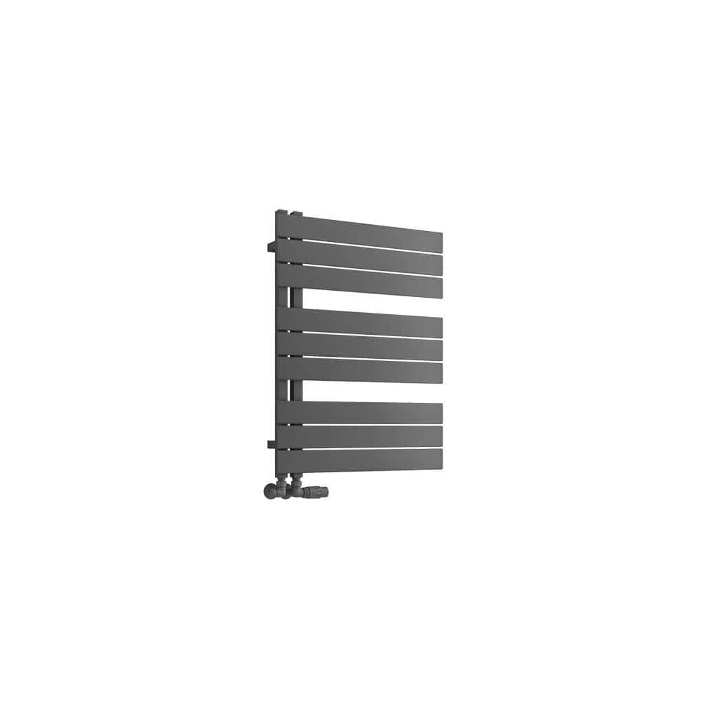 Eastbrook Designer Towel Radiator 800 x 600 / Central Heating Eastbrook Helmsley Straight Vertical Designer Towel Rail in Matt Anthracite
