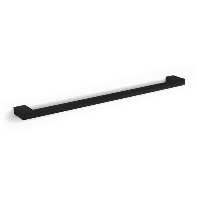 HiB Towel Rails and Rings Black HiB Atto 600mm Towel Rail