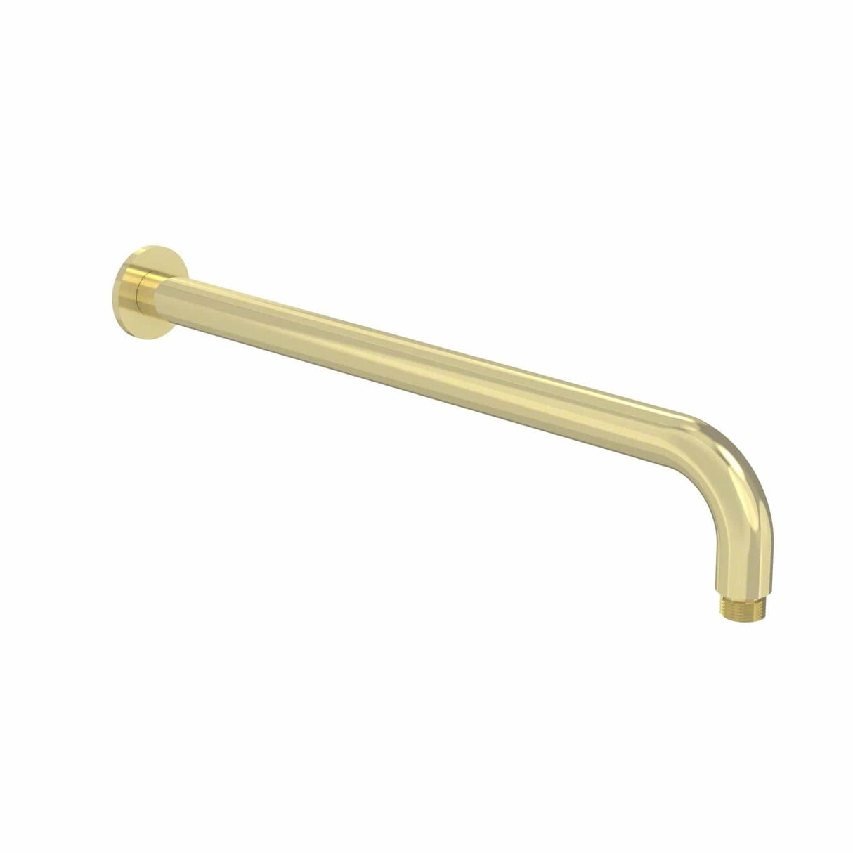 Saneux Fixed Shower Arm Brushed Brass Saneux Cos 400mm Wall Mounted Shower Arm