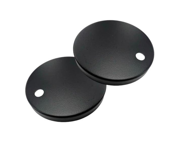 Kartell Aquarius K-Series Toilet Seat Hinge Cover Caps in Matt Black