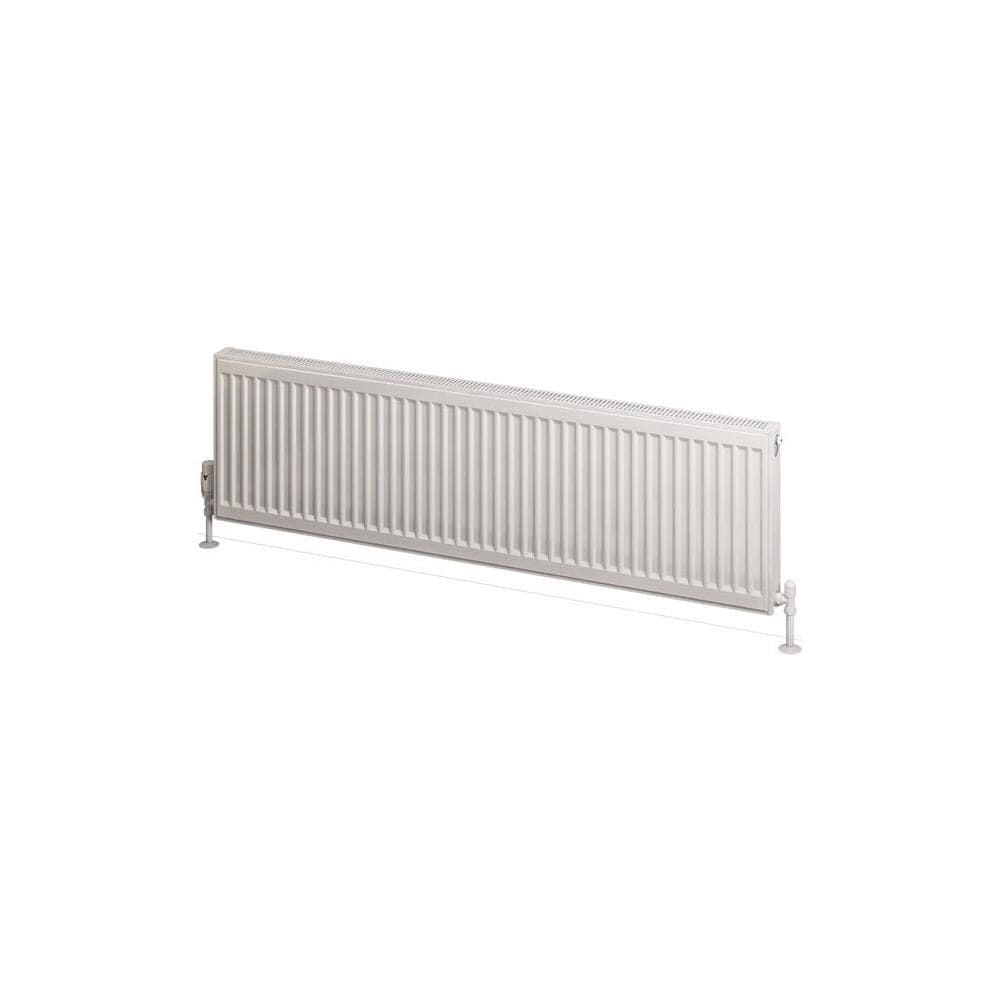 Aquarius Type 21 Compact Panel Radiator In Gloss White