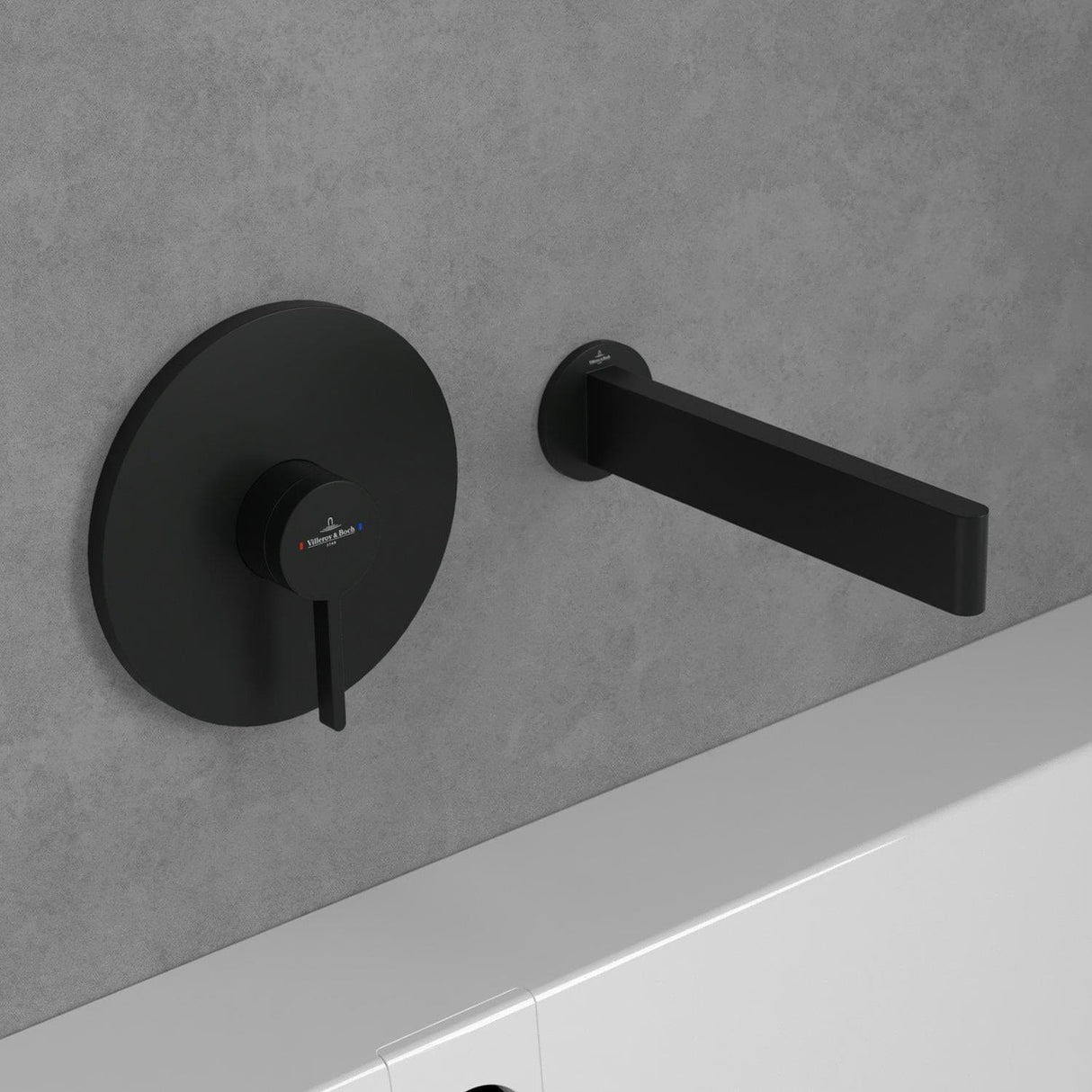 Villeroy & Boch Bath Spout Villeroy & Boch Dawn Wall Mounted Bath Spout