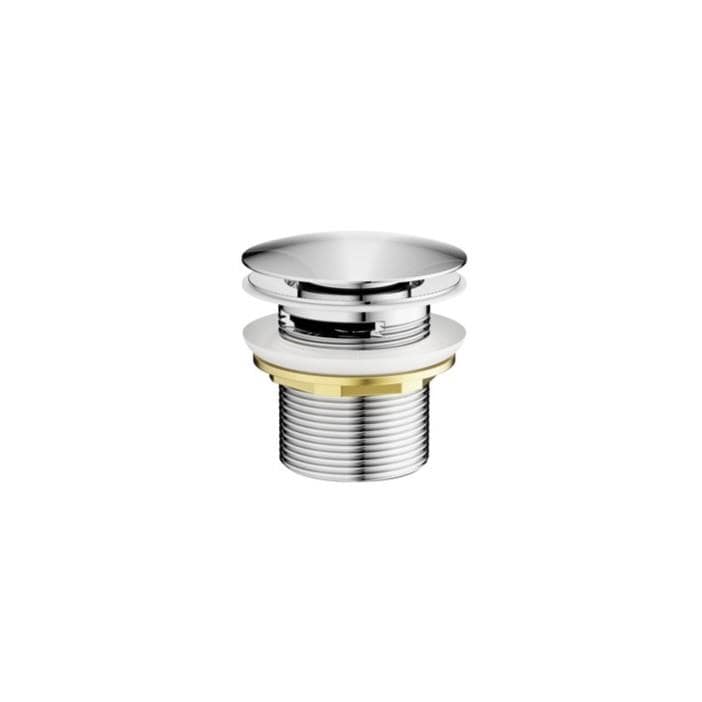 Crosswater Bath Waste Crosswater Slotted Click Clack Freestanding Bath Waste