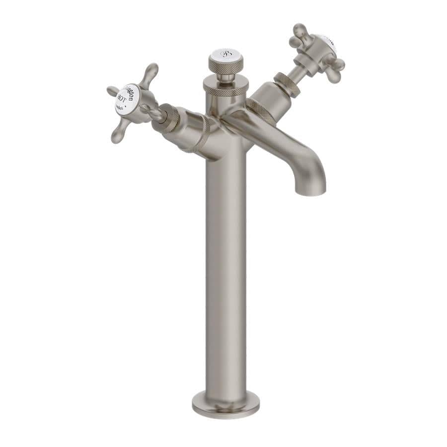 Burlington Tall Basin Tap Brushed Nickel Burlington Guild Tall Mono Basin Mixer Tap