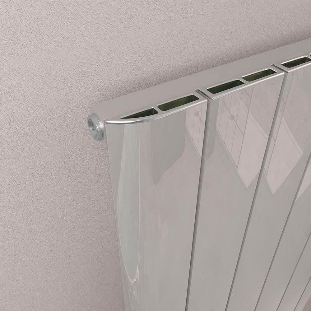 Eastbrook Panel Radiator Eastbrook Peretti Straight Horizontal Aluminum Radiator in Polished Aluminum