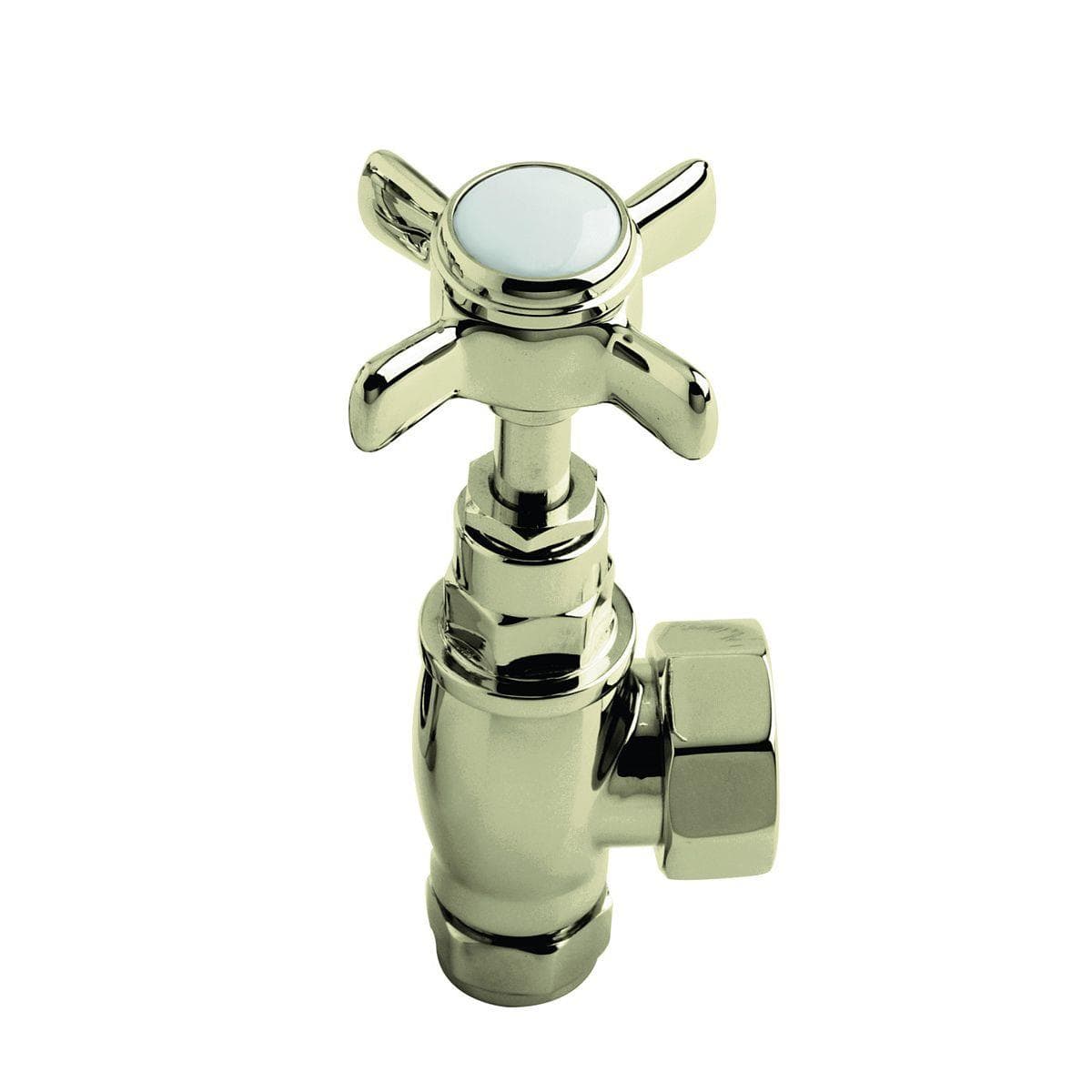 Heritage Radiator Valve Heritage Traditional Heated Towel Rail Valves in Vintage Gold