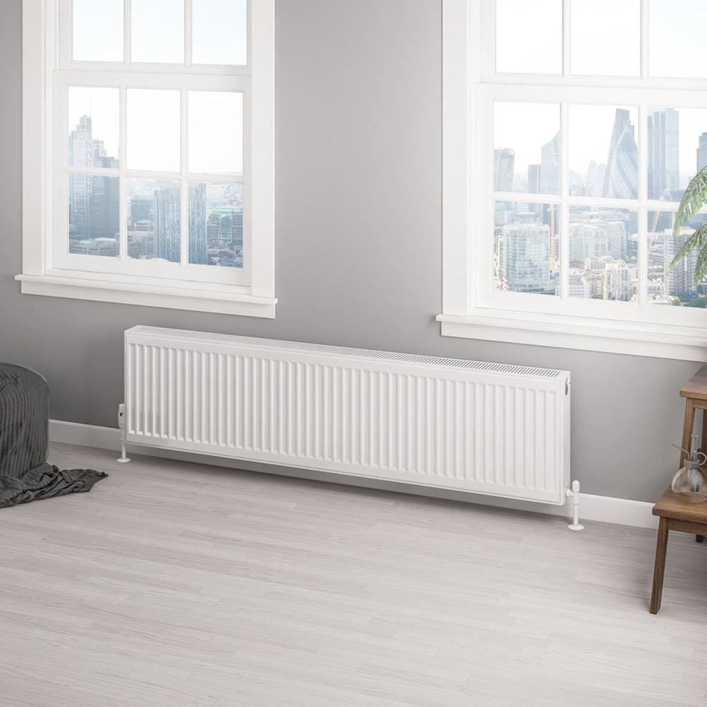 Aquarius Type 22 Aquarius Type 22 Compact Panel Radiator in Gloss White