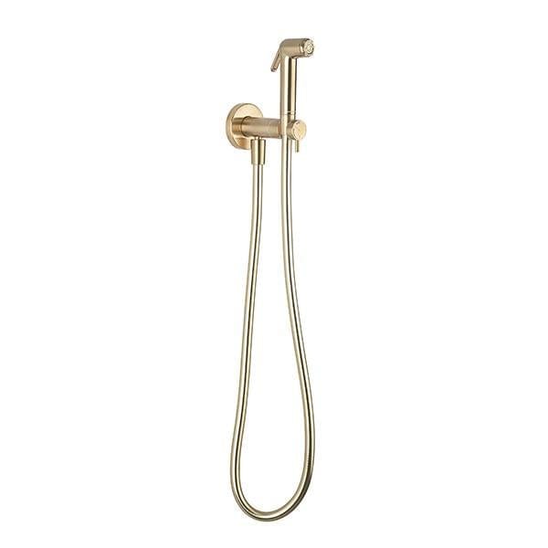 Crosswater Douche Brushed Brass Crosswater MPRO Integrated Douche Valve, Handset & Holder