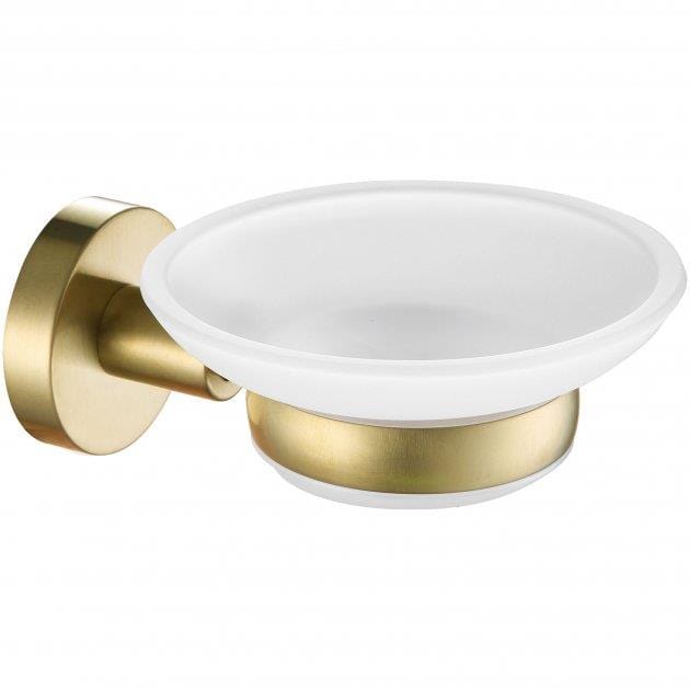 JTP Soap Dish Brushed Brass JTP VOS Wall Mounted Soap Dish