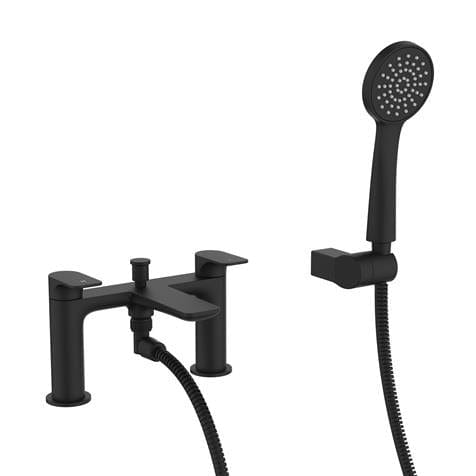 Crosswater Bath Shower Mixer Matt Black Crosswater Fuse Bath Shower Mixer