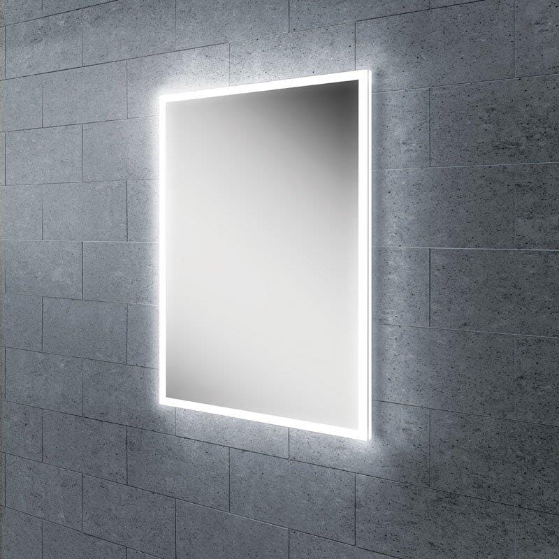 HiB Illuminated Mirror 700 x 500mm HiB Globe LED Illuminated Mirror