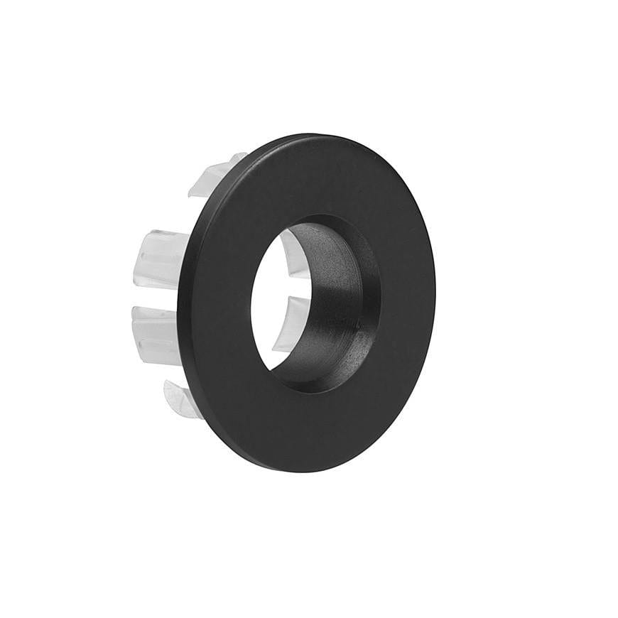 Crosswater Overflow Cover Matt Black Crosswater MPRO Basin Overflow Cover