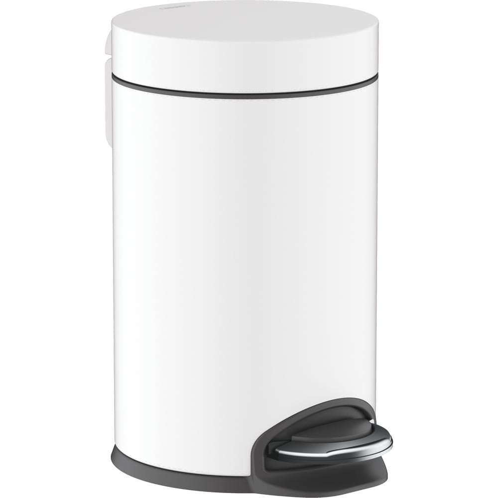 Hansgrohe Bins Matt White Hansgrohe Addstoris Pedal Bin