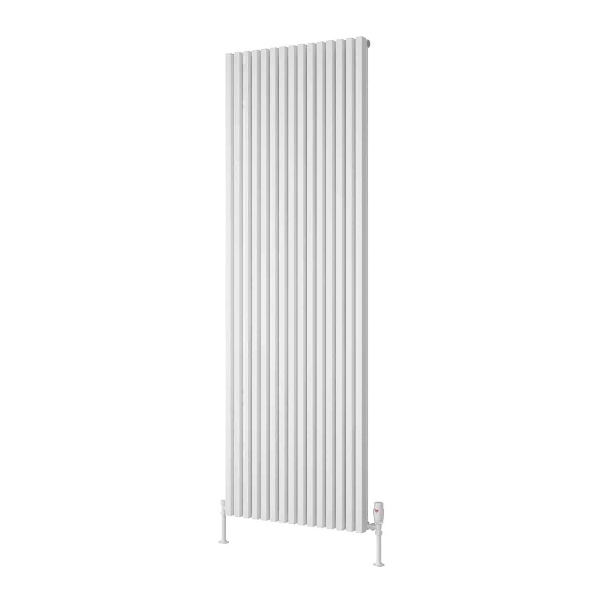 Reina Panel Radiator 1800 x 590mm / White Reina Albano Central Heating Vertical Radiator