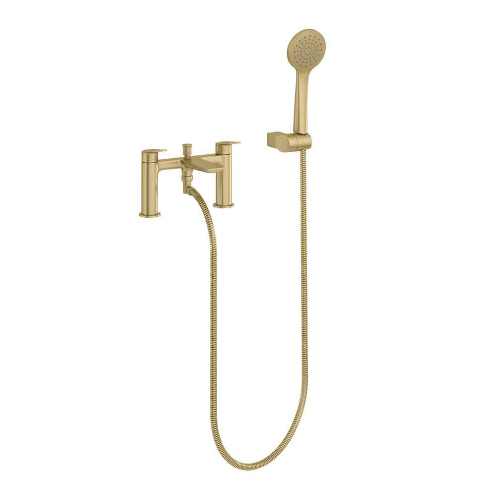 Britton Bath Shower Mixer Brushed Brass Britton Greenwich Bath Shower Mixer Tap