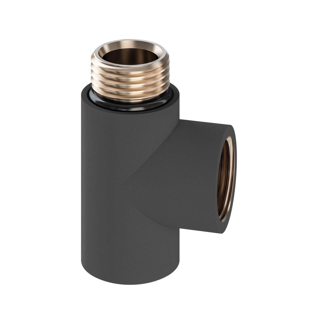 Eastbrook T-Piece Anthracite Eastbrook Element T Piece