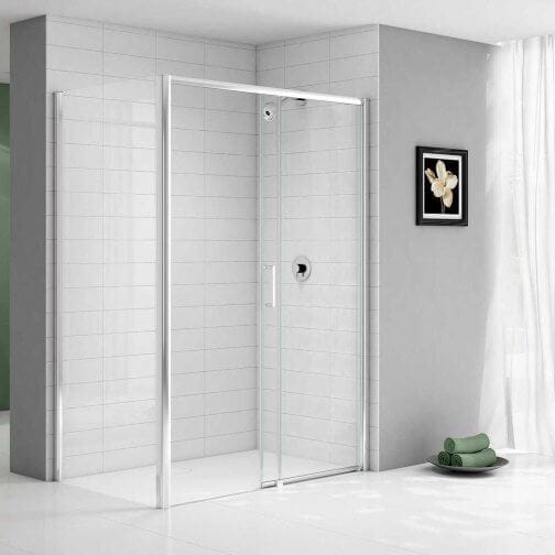 Merlyn Sliding Shower Door 1200mm / Right Hand Merlyn Ionic Express Low Access Sliding Shower Door