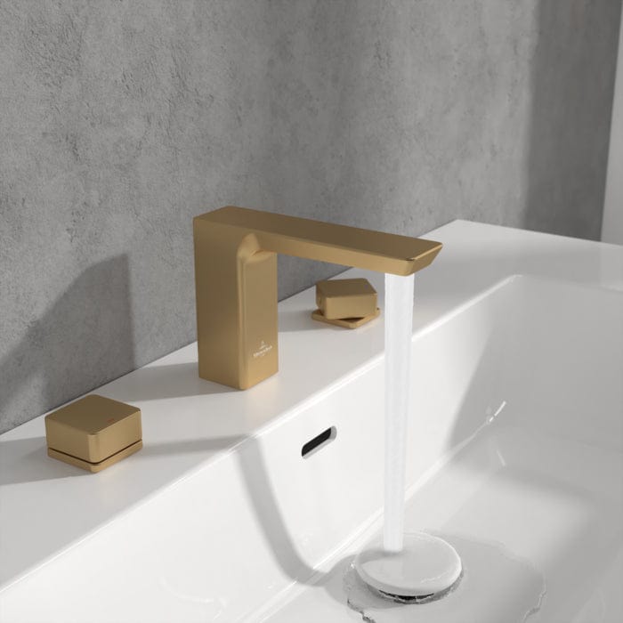 Villeroy & Boch 3 Tap Hole Basin Set Villeroy & Boch Subway 3.0 3 Hole Basin Mixer Tap