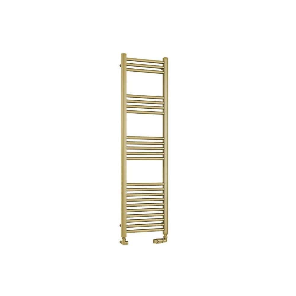 Eastbrook Wendover Straight Heated Towel Rail in Brushed Brass