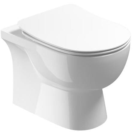 Saneux Toilet Seat Saneux Austen Slimline, Soft Close, Quick Release Seat in White