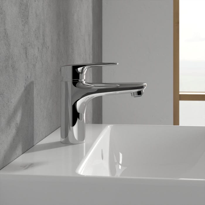 Villeroy & Boch Mono Basin Tap Villeroy & Boch O.Novo Start Single Lever Basin Mixer Tap in Chrome